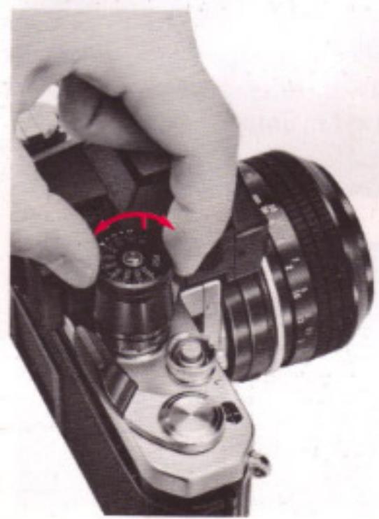 NIKON F2S - Affichage de la sensibilité du film - 1