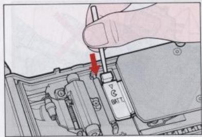 NIKON F401 - Presse le déclencheur pour prendre la photo avec les données impressionnées. - 1