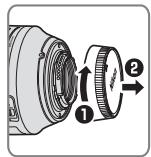 NIKON AF-S NIKKOR 85MM F-1.4G - ■ Componentele objectivului - 3