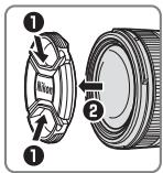 NIKON AF-S NIKKOR 85MM F-1.4G - ■ Componentele objectivului - 2