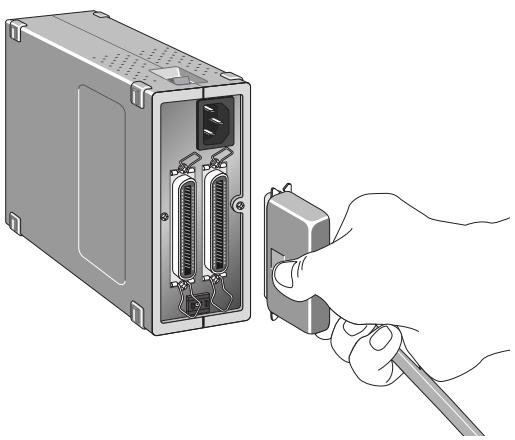 NIKON LS-20E - Connector le cable SCSI - 1
