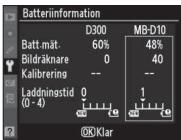 NIKON MB-D10 MULTI-POWER BATTERY PACK - Batteriinformation - 1