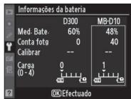 NIKON MB-D10 MULTI-POWER BATTERY PACK - Informacoes sobre as baterias - 1
