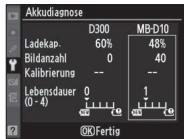 NIKON MB-D10 MULTI-POWER BATTERY PACK - Akkudiagnose - 1