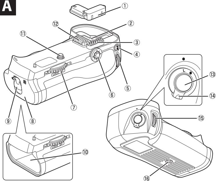 NIKON MB-D10 MULTI-POWER BATTERY PACK - MB-D10 - 2