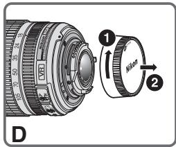 NIKON AF-S DX NIKKOR 18-105MM F-3.5-5.6G ED VR - Bezeichnung der Bauteile - 5