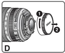 NIKON AF-S DX NIKKOR 18-105MM F-3.5-5.6G ED VR - ():参照頁 - 4
