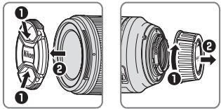 Technical diagram showing two mechanical assembly steps with numbered components and directional arrows indicating motion or movement.