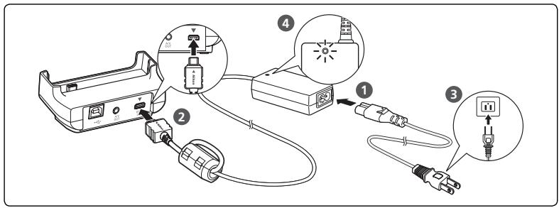 NIKON 1 S1 - Connectez l'adaptateur secteur à la cool-station mv-11 - 1