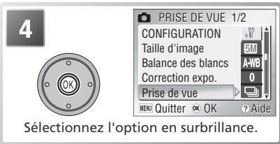 NIKON 1 S1 - Le menu prise de vue - 4