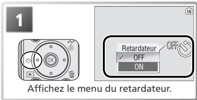 NIKON 1 S1 - Utilisation du retardateur - 1