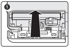 NIKON 1 S1 - Fermez le volet du logement pour accumuler - 1