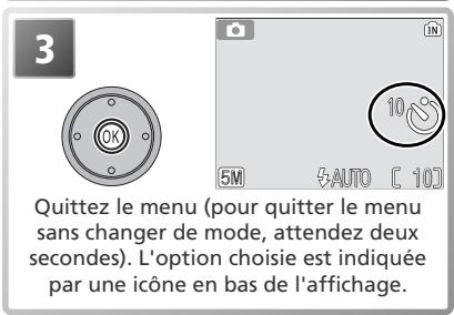 NIKON 1 S1 - Utilisation du retardateur - 3