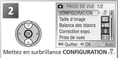 NIKON 1 S1 - Le menu configuration (setup) - 2