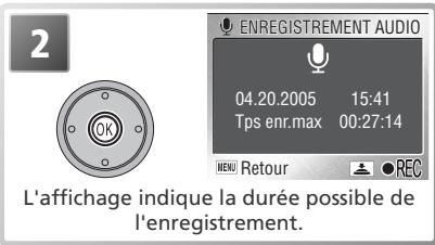NIKON 1 S1 - Réalisation d'un enregistrement audio - 2