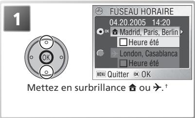 NIKON 1 S1 - Fuseau horaire - 4