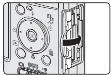 NIKON 1 S1 - Insertion des cartes mémoire - 2