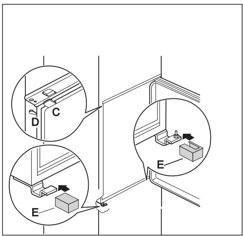 FAURE FBA6154A - Dimensions of the recess - 7