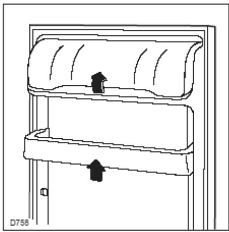 FAURE FBA6154A - Door shelves - 1