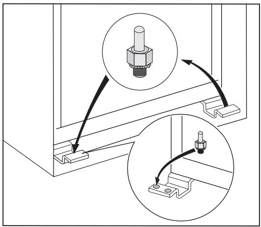 FAURE FBA6154A - Follow the instructions below before installing it to have the door open to the left. - 2