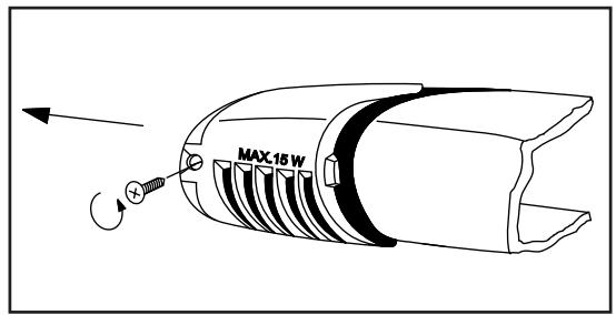 FAURE FBA6154A - Remplacement de l'ampoule déclairage - 1