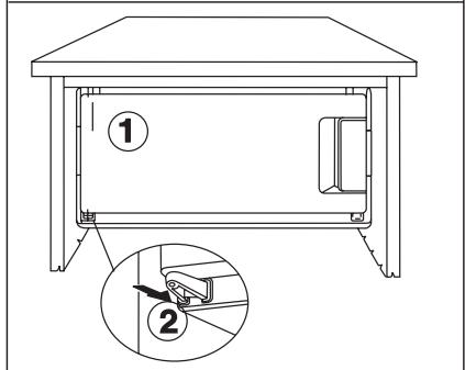 FAURE FBA6154A - Change of door opening direction of frozen food compartment - 5