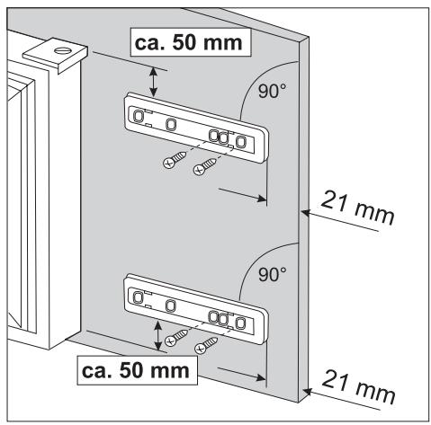FAURE FBA6154A - Dimensions of the recess - 9