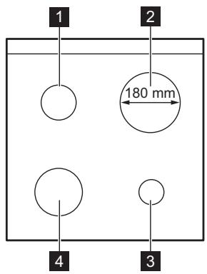 FAURE FCM6601MXP - Description de la table de cuisson - 1