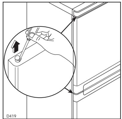 FAURE FRD189B - Pour changer le sens d'ouverture des portes - 4