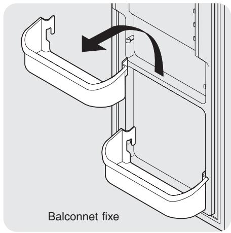 AEG-ELECTROLUX GLHS36EESB - Balconnets réglables - 1