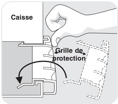AEG-ELECTROLUX GLHS36EESB - Pour installer la grille : - 1