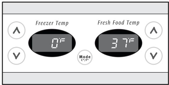 AEG-ELECTROLUX GLHS36EESB - Réglage des temperatures de refroidissement - 3
