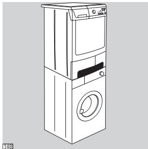 AEG-ELECTROLUX EDC46130W - Stacking kit - 1