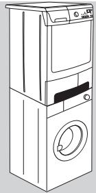 AEG-ELECTROLUX EDC46130W - Installation en colonne - 1