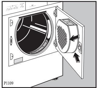 AEG-ELECTROLUX EDE5361 - Cleaning the door - 1