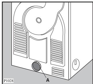 AEG-ELECTROLUX EDE5361 - Anschluss eines Abluftschlauchs - 1