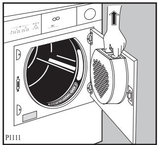 AEG-ELECTROLUX EDE5361 - Cleaning the filters - 2