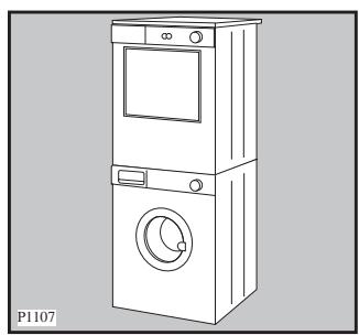 AEG-ELECTROLUX EDE5361 - Wasch-/Trockensäule - 1
