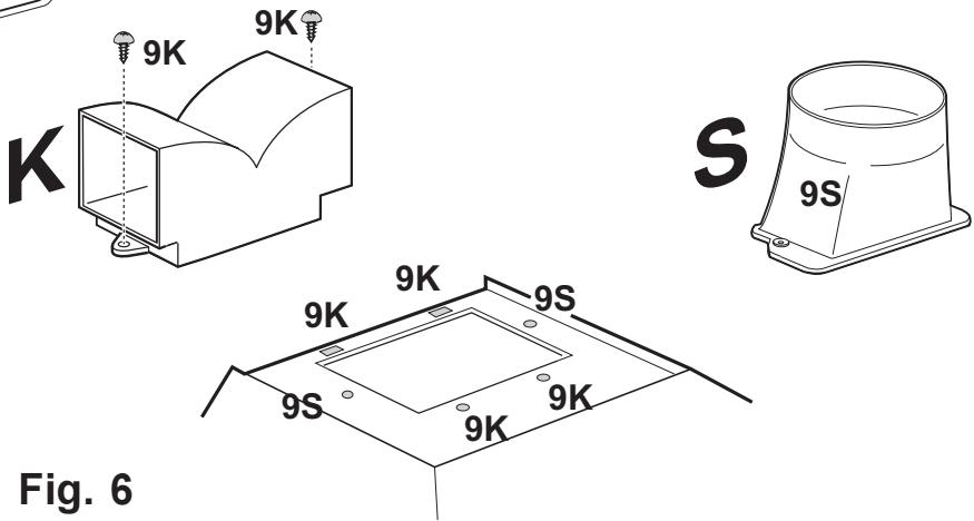 AEG-ELECTROLUX EFC650X-GB - Fixation - fig. 6 - 2