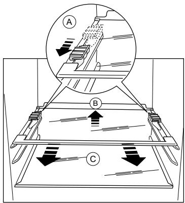 AEG-ELECTROLUX IK3310LI - Arrêts pour tablettes - 1