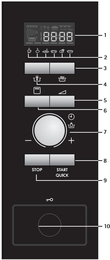AEG-ELECTROLUX MCD2662E-B - Display digitale indicatori - 10