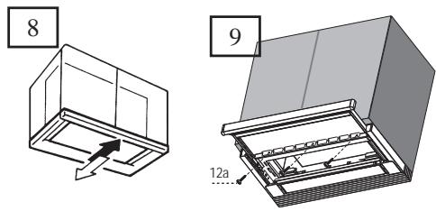 AEG-ELECTROLUX DF 7190 - Foratura Piano di supporto e Montaggio Cappa - 5