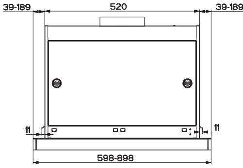 AEG-ELECTROLUX DF 7190 - Dimensoes - 1