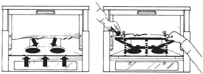 AEG-ELECTROLUX EFP60202W - Installation sequence: - 1