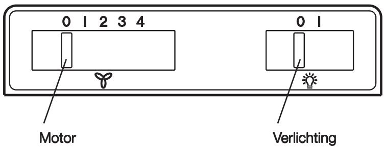 AEG-ELECTROLUX EFP60202W - Bediening van de afzuigkap - 1