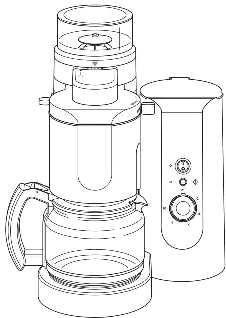 AEG-ELECTROLUX EKAM80 - Coffee maker with integrated Coffee Mill - 1