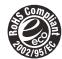 AEG-ELECTROLUX ENL60710S - CoOTBETCTByET RoHS (Директва 2002/95 -правILA оранчени содахаши в蜱ньх ВescetВ) - 1