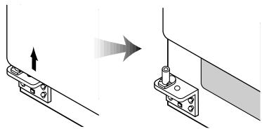 AEG-ELECTROLUX ENL60710S - Removing Freezer Door - 5