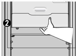 AEG-ELECTROLUX ENL60812X - Remplacement des ampoules du réfrigérateur - 2