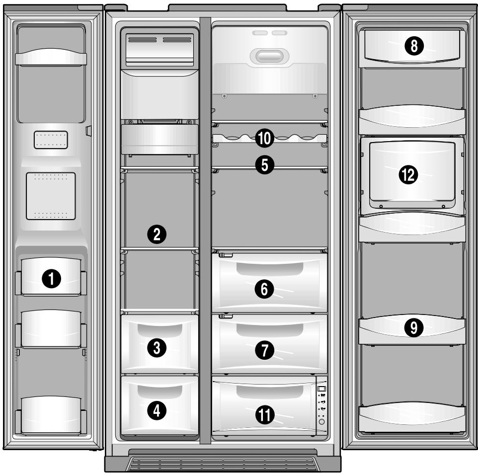 AEG-ELECTROLUX ENL60812X - Používáni vnitřinich Častí - 1